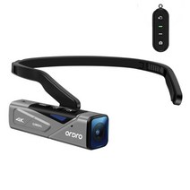 브이로그카메라 웨어러블캠 4K 비디오 카메라 캠코더 Ultra HD 60FPS 7 손떨림 방지 IP65 방진 방수 미니 Filmadora Vlog 카메라, 리모컨이 있는 EP7, 기준