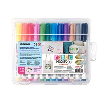 문교 패브릭마카 12색 염색 마카