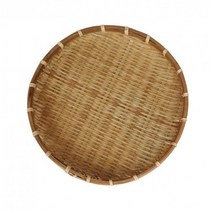 대 중 소 각사이즈별 식품용 대나무채반 소쿠리 원형/타원형 음식 튀김 고기말림 건조식품 명절용대나무그