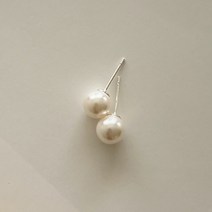 우드피카 밤 하늘에 펄 귀걸이