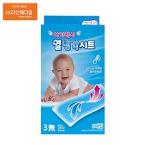 아기천사 열냉각시트 무색소 무파라핀 무파라벤 열이나는 부위에 붙여주세요 6매 5개
