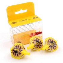 큐 소울 AK4 다트 비행 표준 모양큐 오리지널 디자인, Yellow Angle