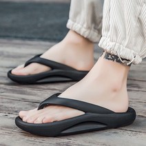 루비샵 남여커플 굽높이 쪼리 EVA소프트 초경량 발편한쪼리 여름 커플쪼리 INS 플립플랍 쪼리