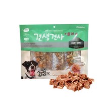*신제품특가* 견생견사 플러스 대용량 강아지 간식 300g 12종, 6개, 견생견사 플러스 치킨 큐브 300g