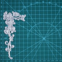 모양 틀 다이컷 Inlovearts 포도 나무 코너 금속 절단 스 스크랩북사진 앨범 장식 엠보싱 공예 절단 템플릿 테두리, 은