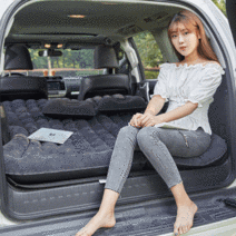 AIDU SUV 자동차 차박매트 에어벤트 뒷좌석 트렁크 매트리스, 임플란트 블랙 [SUV 오프로드 트렁크+후석]