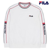 [FILA] 남여공용 뉴 로고 그래픽 맨투맨 FS2POC1113X_OWH