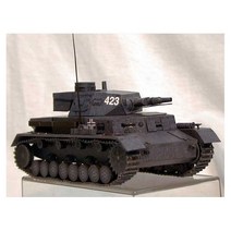 독일 제 2 차 세계 대전 기갑 KAMPFWAGEN IV 탱크 3D 종이 모델 DIY
