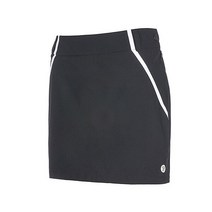 볼빅 여성 골프 라인 솔리드 큐롯 스커트 VLCUK471 BK