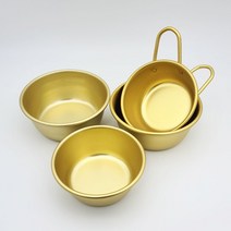 양은 막걸리잔 편수 술잔 황막걸리잔 사발 탁주 동동주잔 양은그릇 레트로 알루미늄 앞접시, 일반형막걸리잔(소), 1개