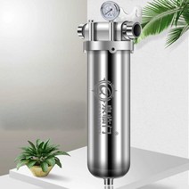 지하수 정수 필터 농업용여과기 스테인리스 수돗물, 6톤 스테인레스 전면 1포인트