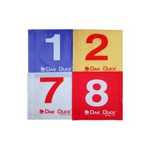 [기타] 대덕 그라운드골프 깃발번호 (1~8번중 택일)/골프/게이트볼, 종류:대덕 그라운드골프 깃발 화이트 / 번호:(7번)