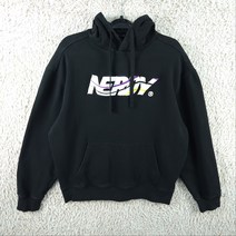 빈티지프렌/ [여S]널디 블랙 후드 티셔츠