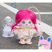 20cm 무속성 솜인형 여자 솜깅이 몸체 아이돌인형 목화솜 면 봉제인형 선물, 20cm(옷 제외), 화잉(출생증명서 포함)
