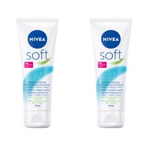 니베아 소프트 리프레싱 모이스처라이징 크림 75ml 튜브형 2개