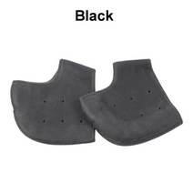 족저근막염 자세교정 기능 실리콘 힐 슬리브 깔창 발바닥 근막염 양말 보호기 아킬레스 건염 굳은살 박차, 01 One pair of one size, 01 Black