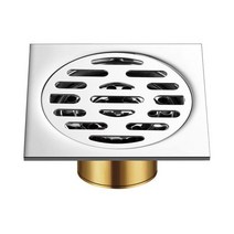 측구수로관 사각 원형 수로관 뚜껑 ledfre 스테인레스 스틸 샤워 바닥 배수 차고, 100mm 다울-