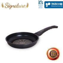 키친아트 시그니처 인덕션IH 주물후라이팬 22cm, 유인상점 본상품선택_Y