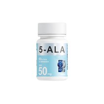5-ALA 보충제 3000mg (1캡슐에 50mg 함유) 국산 네오파마 재팬제 5ala 이산화티타늄 미사용 5-아미노레브린산 인산염 60캡슐(60일분) 일제 COCOLAB