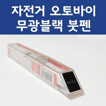 제일케미칼 자전거 자동차 오토바이 무광 블랙 붓펜 카 페인트, 1개, 8ml