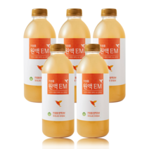 온시야 맑은이엠원액 (가정용EM원액) 1L 5개, 1000ml