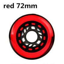 인라인바퀴 구루마마퀴 킥보드바퀴 90A 보아 블러드 레드 블루 그레이 퍼플 72 76 80mm 롤러 스케이트 휠 S, 01 red 72mm