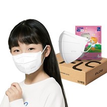 플로우마스크 플로우 KF94 마스크 귀안아픈 숨쉬기편한 새부리형 소형 50매입 1개, 1매입, 50개, 화이트