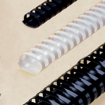 카피어랜드 제본링 플라스틱링 8mm 35매이내 제본 100개입, 검정