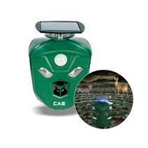 CAS 360도 야생동물퇴치기 - 고라니 멧돼지 퇴치 360도 야생동물퇴치 태양열충전 탐지거리 4~10m