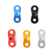 텐트 타프 로프 줄 땅콩 스토퍼, 색상, 검정색