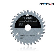보쉬 2608837752 원형톱날 3인치 외경85mm 30t