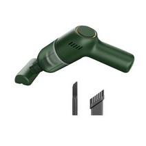 무선 자동차 진공 청소기 8000Pa 가정용 이중 사용 미니 내장 배터리, [02] Green