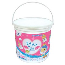 도너랜드 천사점토 800g 벌크 부드러운클레이 마지않는 점토 대용량 어린이집 유치원 초등학교 만들기재료, 1개
