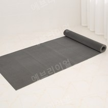 야외 화장실 물빠짐 발판 바닥 대형 화장실 샤워장 매트, [중간두께4.5mm]폭0.9mX1m, 회색