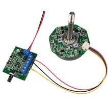 소형공기청정기 미니 황사 외부 로터 브러시리스 모터 DC12V 20-30W 팬 공기 청정기 PWM 속도 조절, 한개옵션0