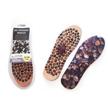 부모님선물 발건강 조약돌 기능성깔창 다리붓기제거 발바닥통증 평발교정 용천혈, 1개