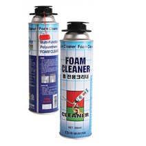 건축 단열시공 우레탄 폼 건 총 크리너 세정 클리너, 폼 크리너 550ml, 1개