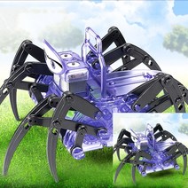 유선 스파이더 로봇 과학교육 로봇장난감 조립키트