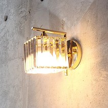 LED 시크 (사각) 골드 벽등 벽조명 전구포함