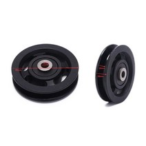 케이블로라 베어링 풀리 50mm90mm 내마모성 나일론 베어링 풀리 휠 체육관 범용 피트니스 장비 부품, n4