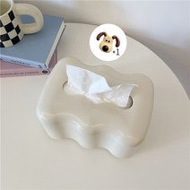 그로밋 티슈케이스 물티슈 휴지 커버 케이스, 그로밋 화이트
