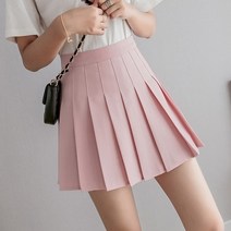 테니스치마 테니스스커트 여성 체크 주니어 빅사이즈 테니스 skirt with short pants