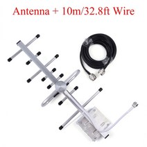 2G/3G/4G LTE 12DBI 안테나 698-2700MHZ 옥외 무선 YAGI 안테나 N 여성 커넥터 적합 신호 부스터 증폭기 중계기, China|Kit2