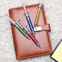 팬시 주사기 볼펜 10p세트 필기용품, 상세 참조, 단품