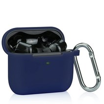 새로운 Razer 해머헤드 트루 와이어리스 (2세대) 블루투스 게이밍 이어버드 튼튼한 실리콘 프로텍터 (다크 블루) - LEFXMOPHY 511595, Dark Blue