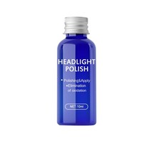 [1+1] 차량 스크래치 보수 페인트 10/30ml 자동차 헤드 라이트 수리 키트 연마 복원 에이전트 램프 유지 보, 01 10ml
