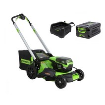 그린웍스 60V 충전 자주식 잔디깍기 세트 (5Ah배터리 충전기 포함), 1개
