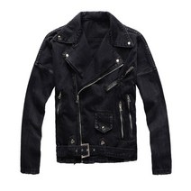 미국 Streetwear 패션 남성 재킷 품질 브랜드 디자이너 지퍼 힙합 오토바이, XXL, 협동사, 검은 색