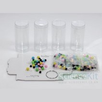 증등과학 키트 구슬로만든 DNA 구조 모형 4인 어린이날선물 어린이과학 실험실 어린이집교구 실험 실험세트
