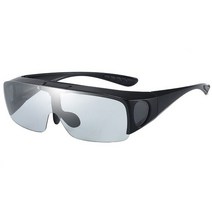 플립 선글라스 시저플립 클립 편광 안경 여자 새로운 플립 선글라스 포토 크로 믹 렌즈 편광 안경 여성 남